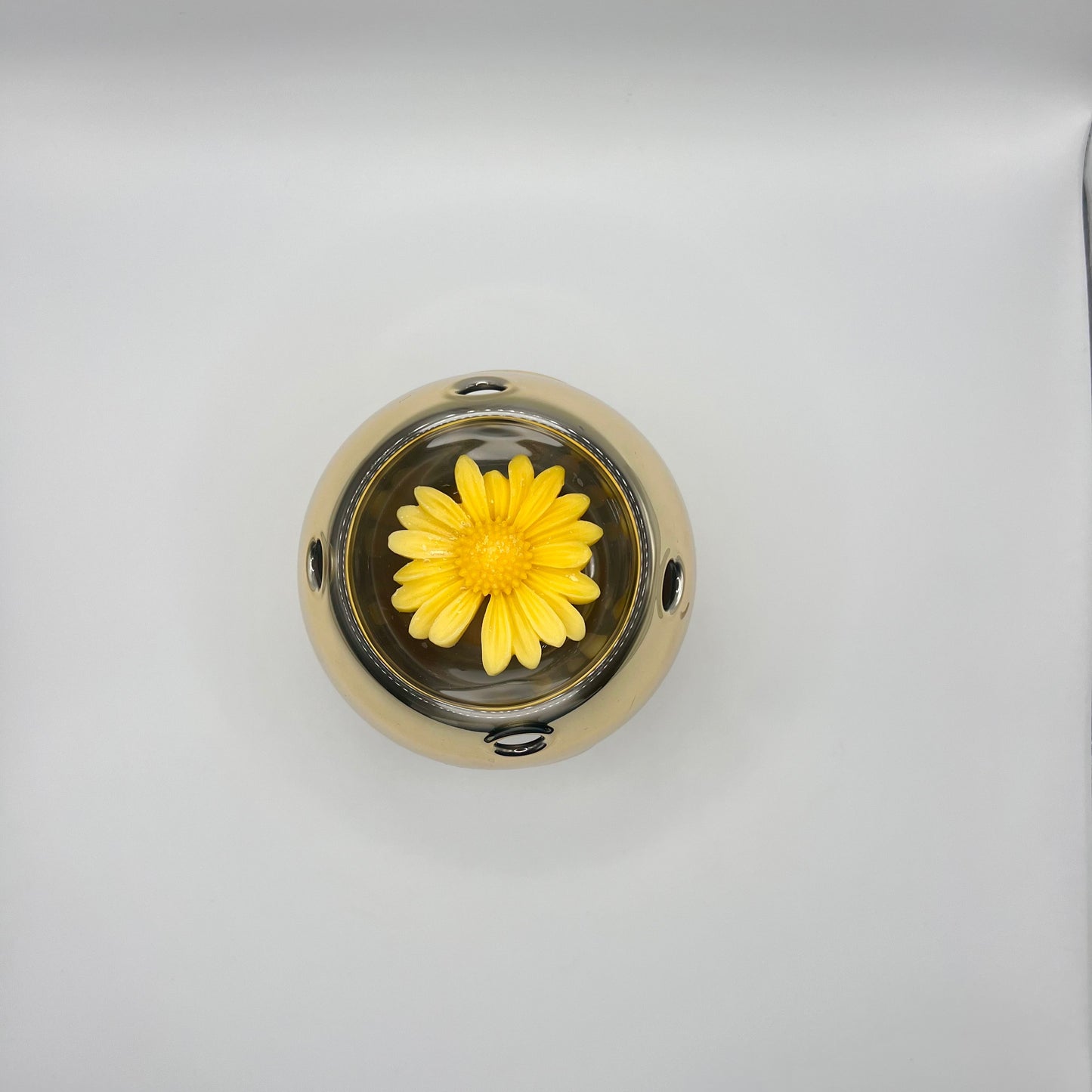 Wax Melt Burner Gold Colour - Perfect for Wax Melts, Essential Oils & Fragrance Oils