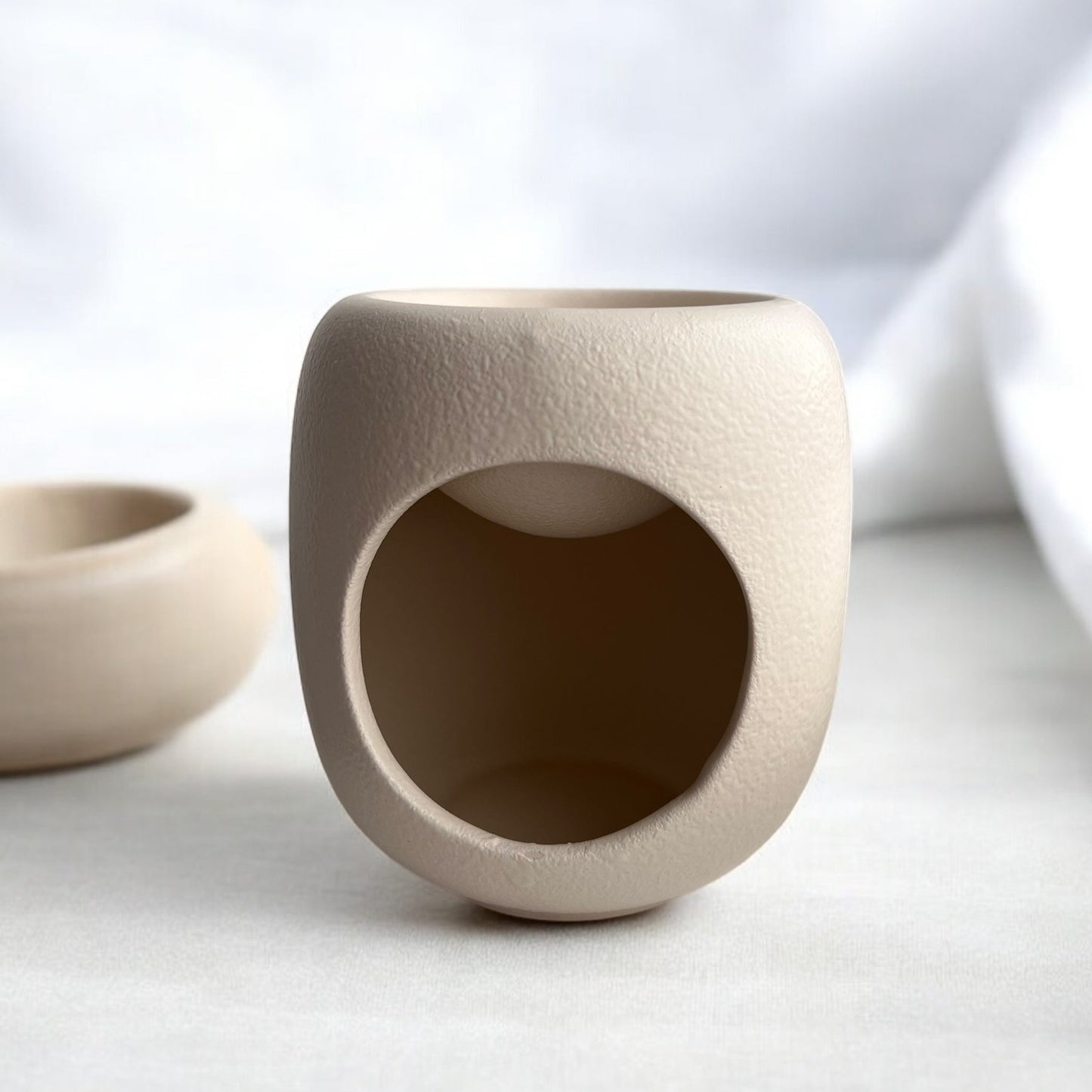 Cream Wax Melt Burner - Perfect for Wax Melts, Essential Oils & Fragrance Oils