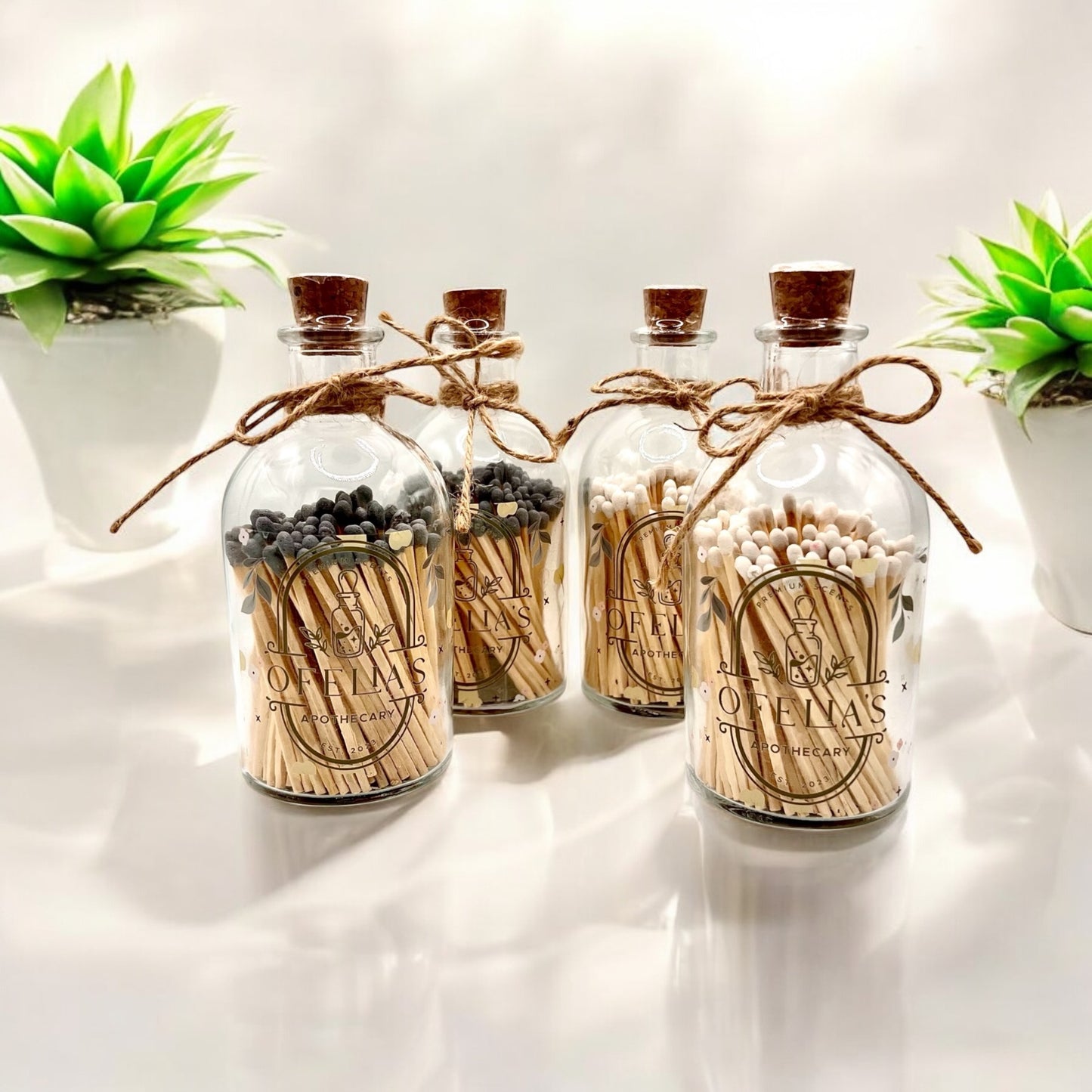 Luxury Matches in Cork Bottle & Striker