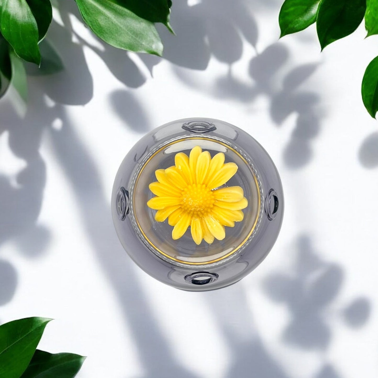 Clear Glass Wax Melt Burner