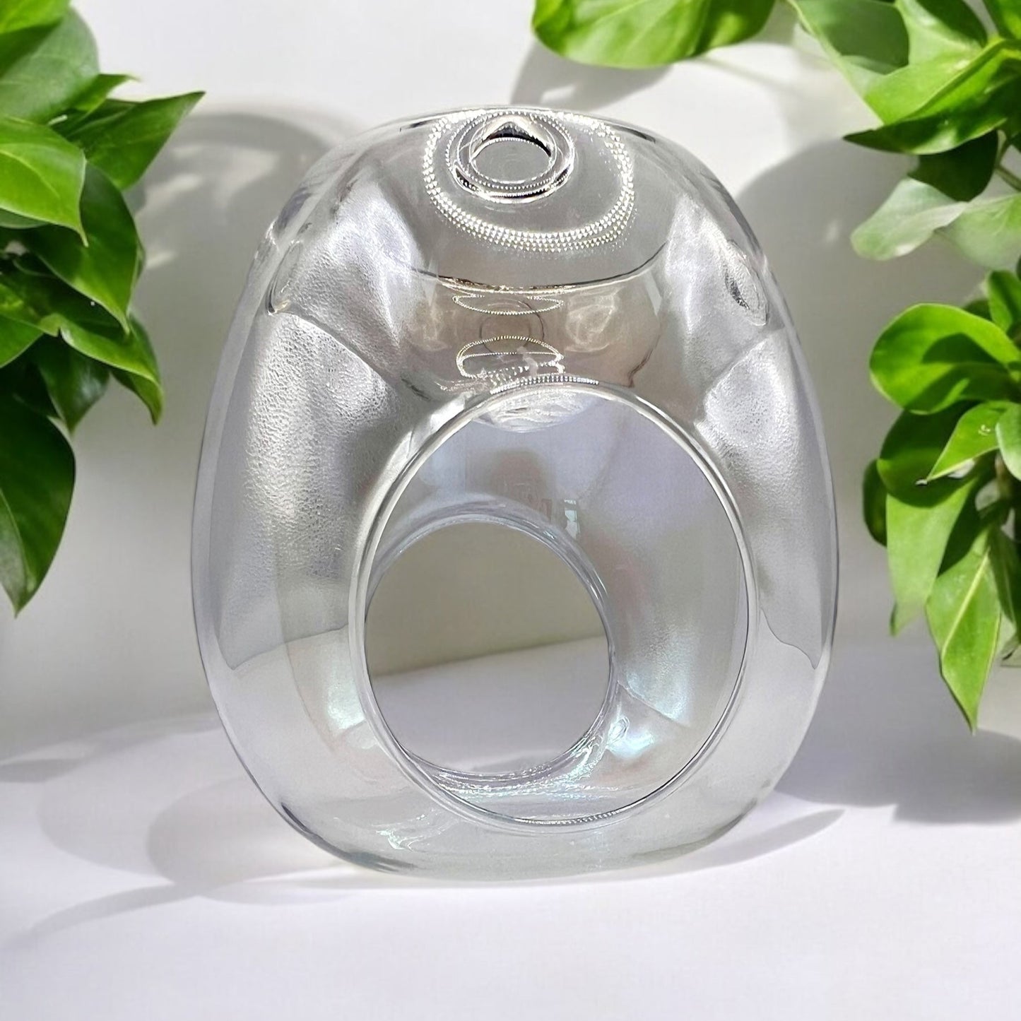 Clear Glass Wax Melt Burner