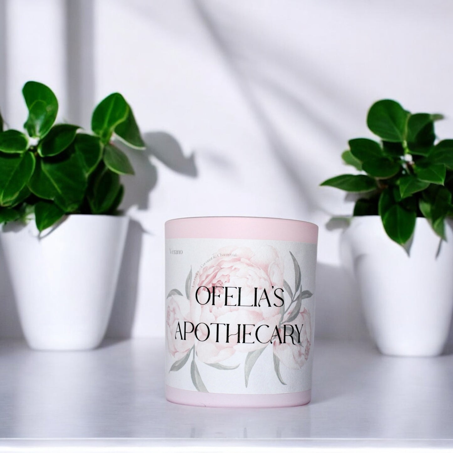 Scented Candle | Verano – Lavender, Coconut & Chamomile