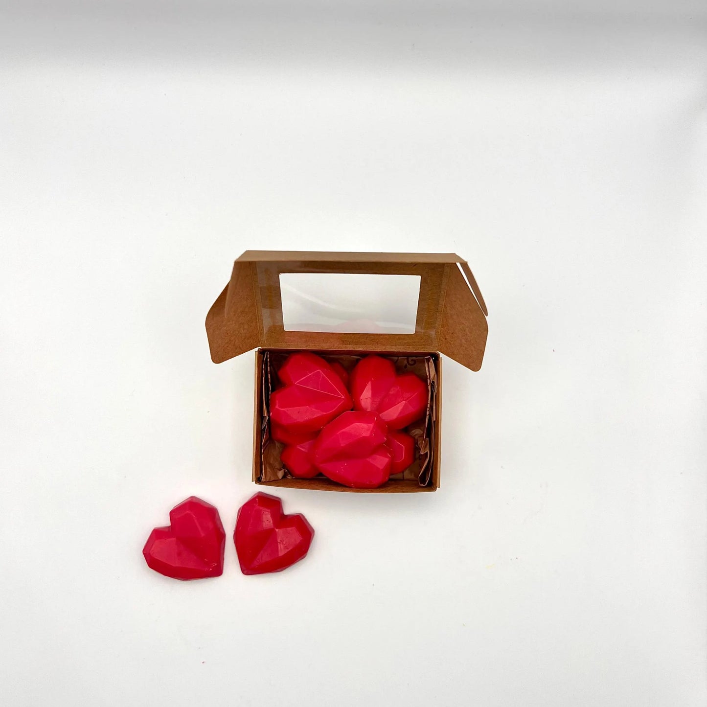 Heart Shaped Soy Wax Melts - Spicy Scent