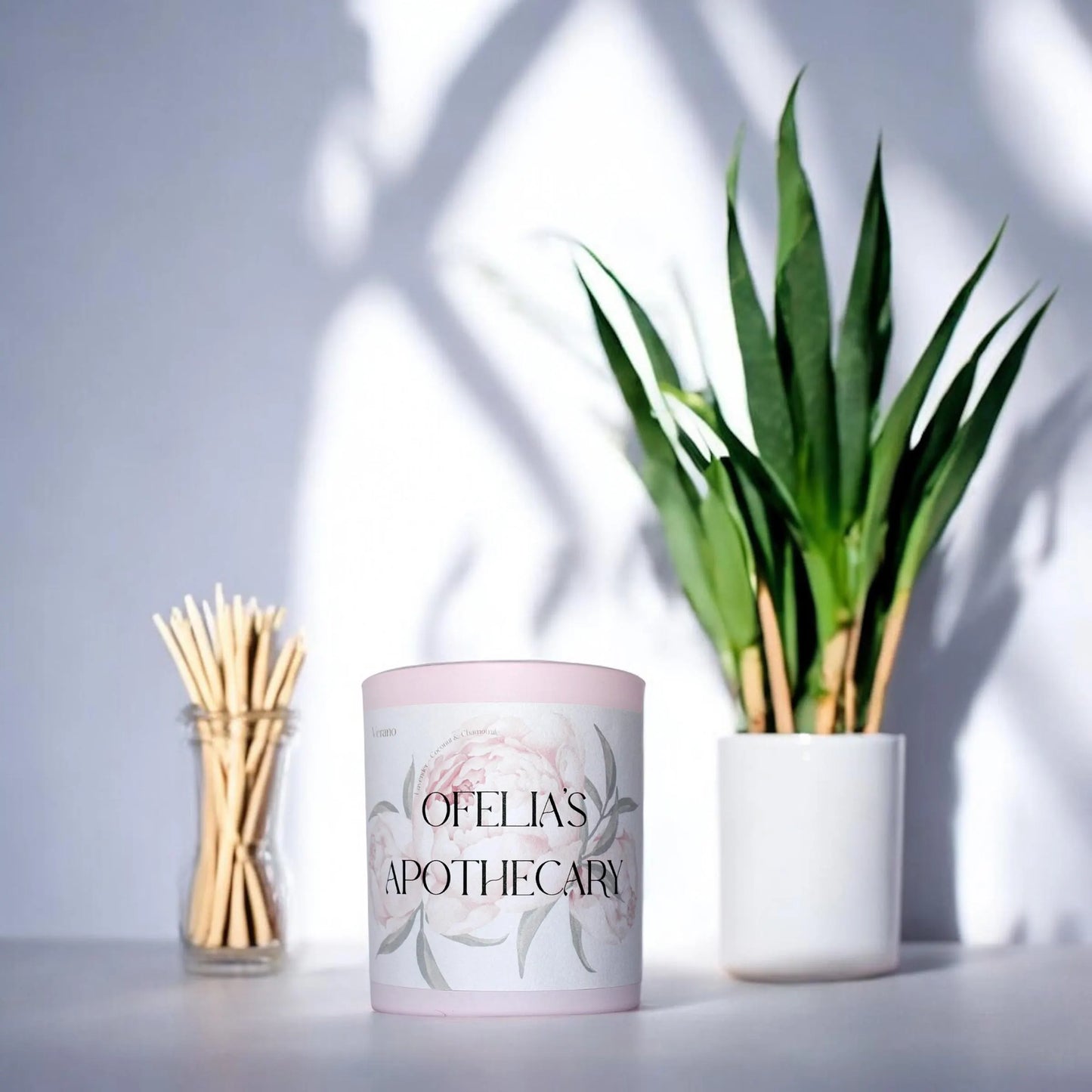 Scented Candle | Verano – Lavender, Coconut & Chamomile