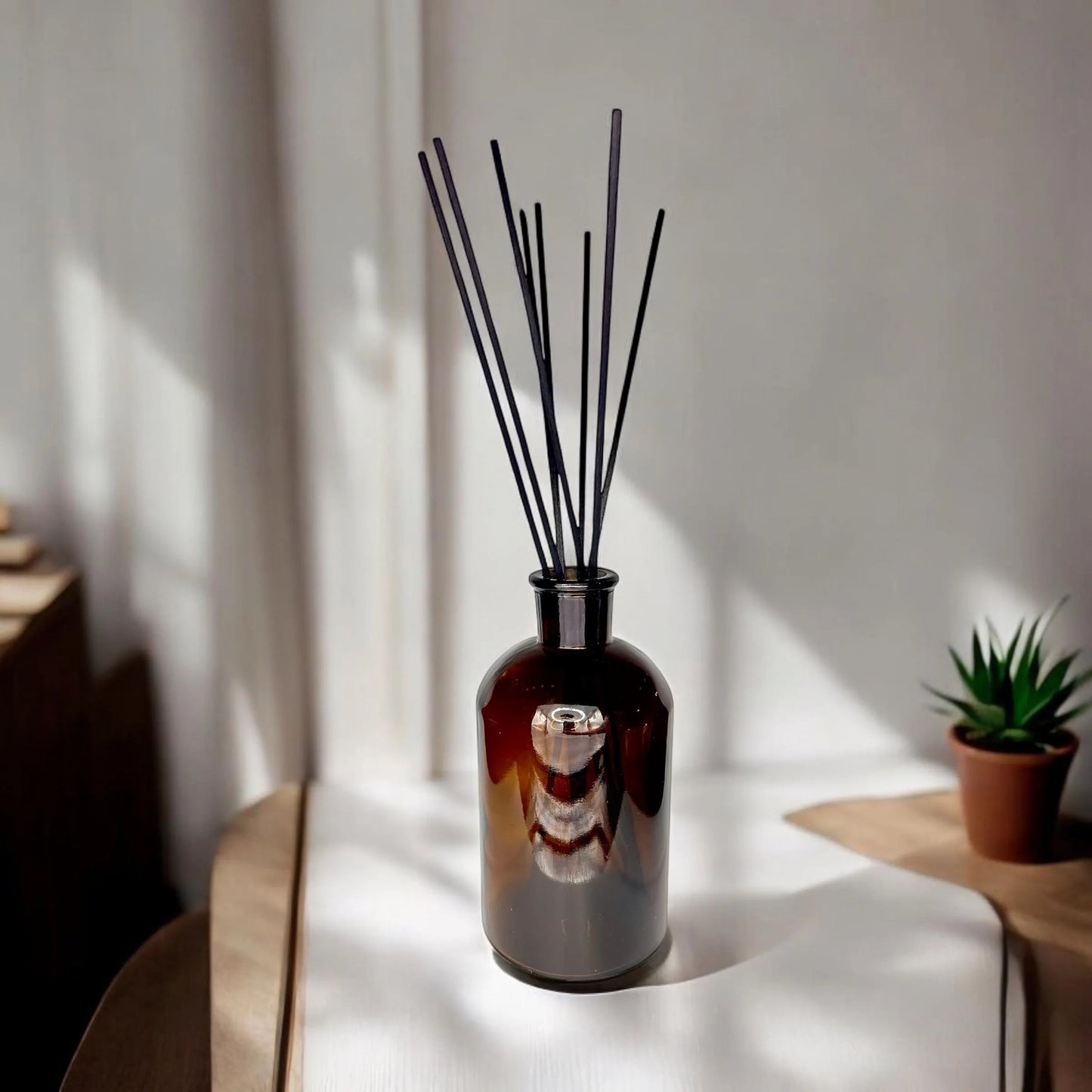 Black Reed Sticks for Reed Diffuser | Reeds Only (Two Sizes)